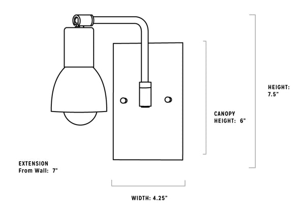 Gentry Sconce Spec