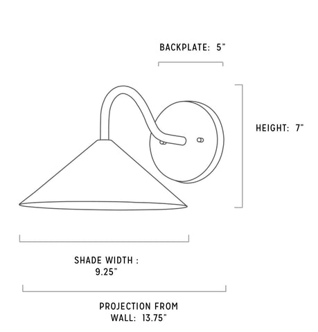 Carson Sconce Specs