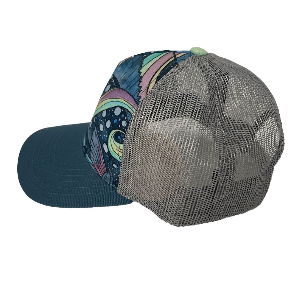 Mt. Cutty Abstract Trucker Hat - FisheWear