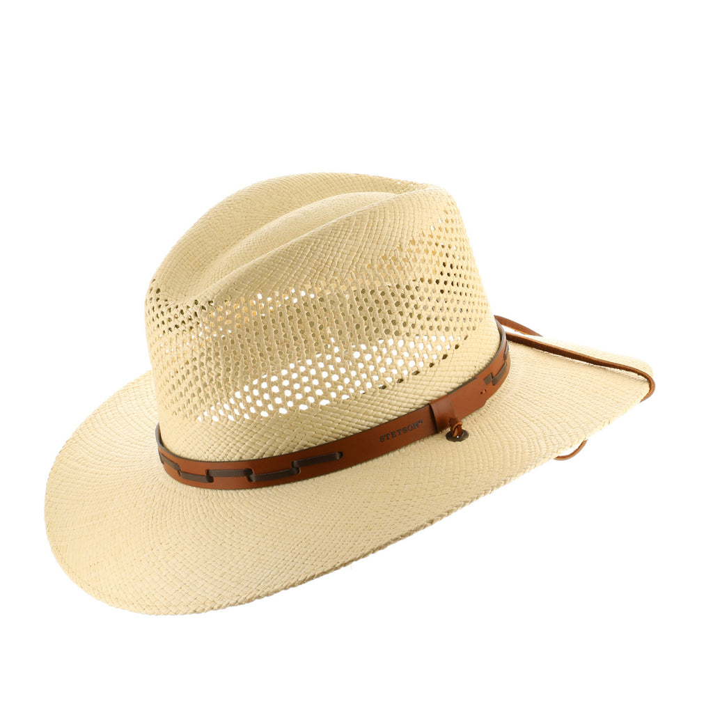 Stetson Outback Vented Straw Hat - Ultrafino