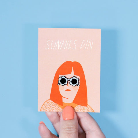 beetle ink sunnies pin