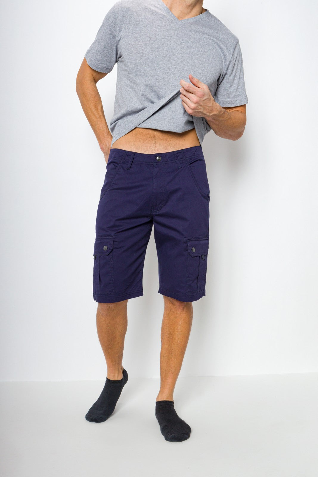 Bart | Men's Stretch Twill Cargo Shorts - Ably Apparel product image