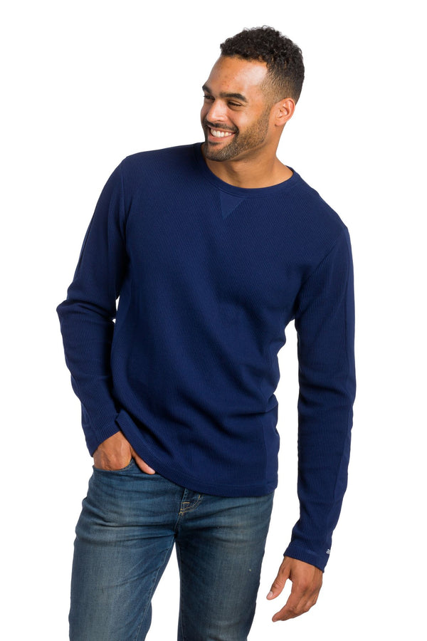 Luxor | Men's Thermal Pullover Crew Neck Shirt – Ably Apparel
