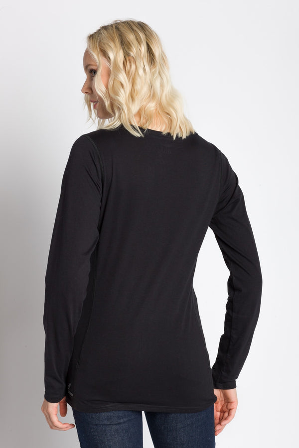 Virginia | Women's Crew Neck Henley – Ably Apparel