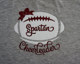 Cheerleader Shirt!  Custom Cheer Shirt, Customize for School or Team Name!