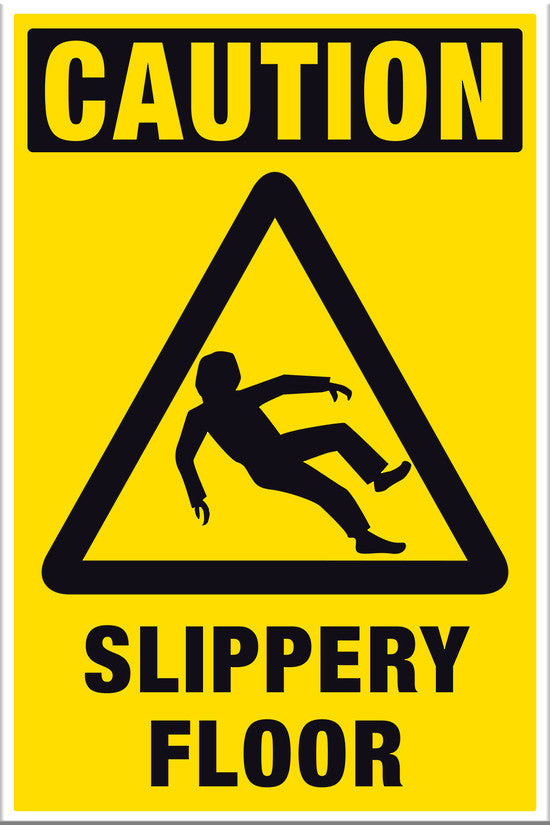Caution Slippery Floor – Permark Signs
