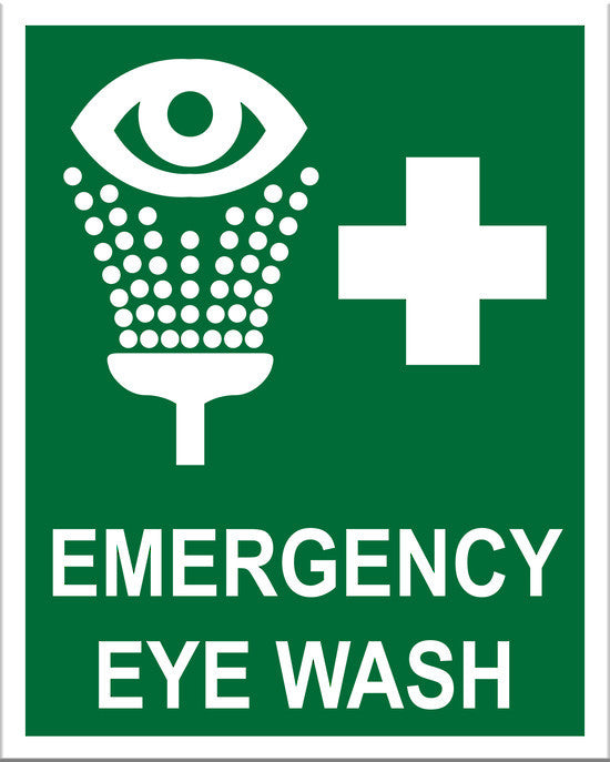 Emergency Eye Wash Sign – Permark Signs