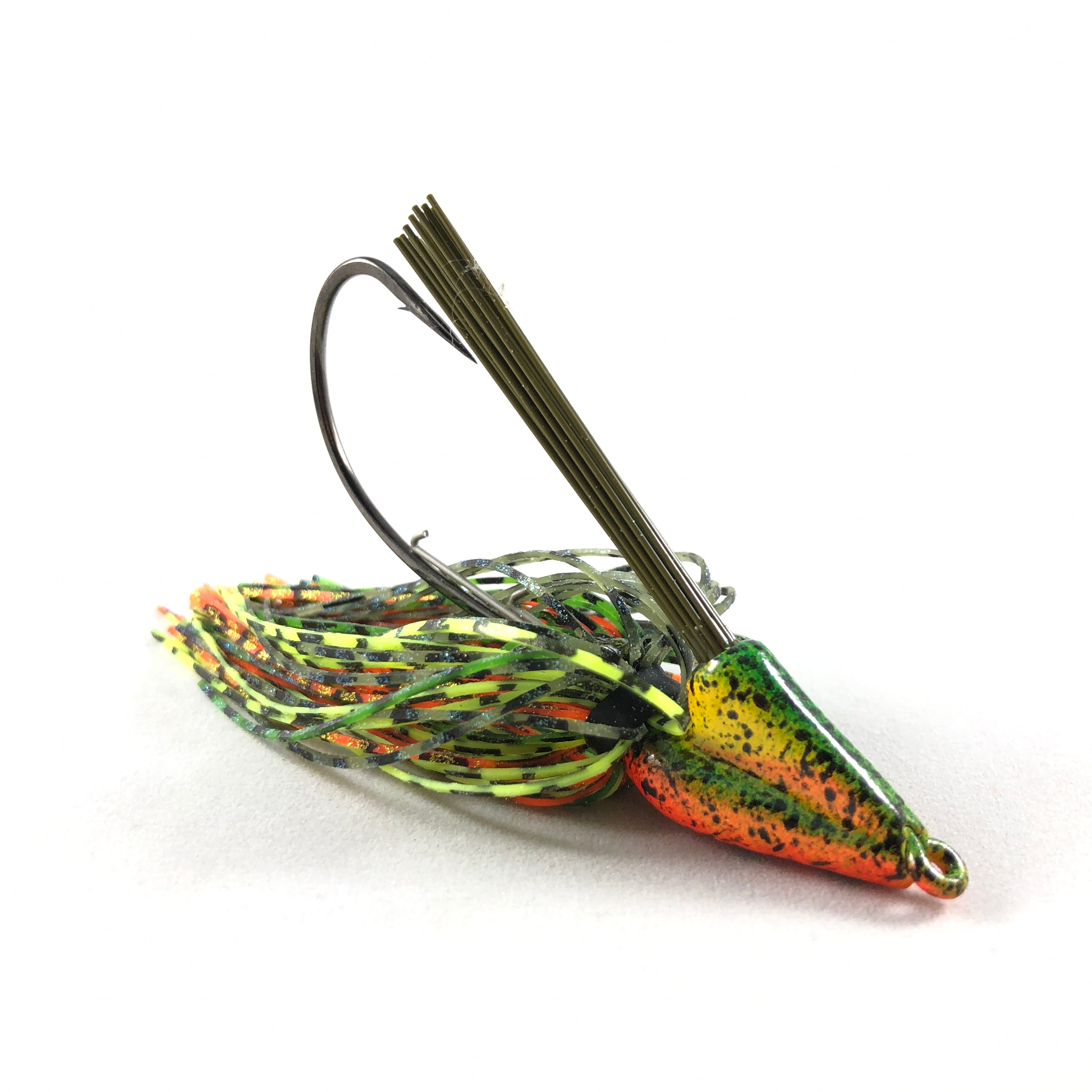 1/4 oz Black/Blue Craw Finesse Jig - The Perfect Jig