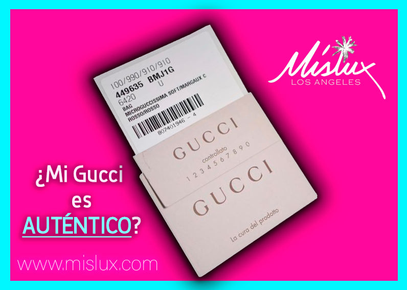 Comprueba si tu bolso Gucci es auténtico, de forma rápida y sencilla con  Mislux! - MISLUX