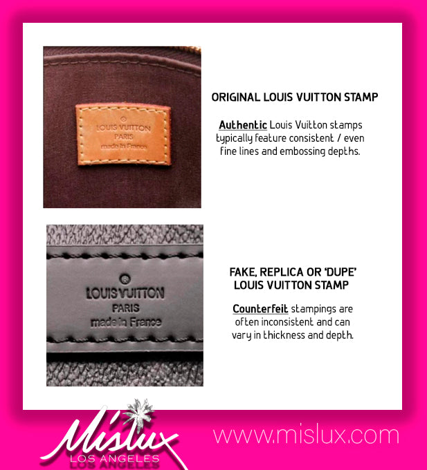 We Authenticate Louis Vuitton - REAL AUTHENTICATION