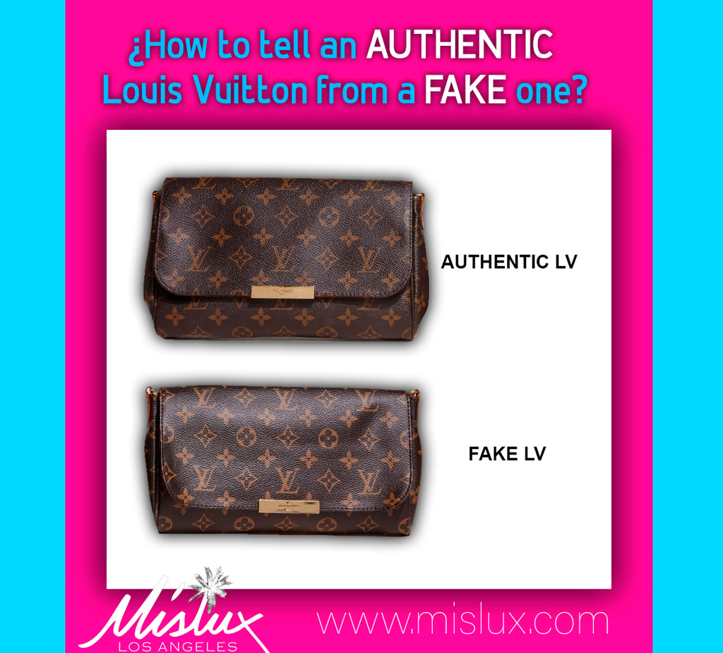 How to tell an AUTHENTIC Louis Vuitton bag from a FAKE one? - Look