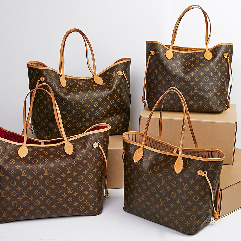 Size Comparison of the Louis Vuitton Neverfull Bags  Spotted Fashion