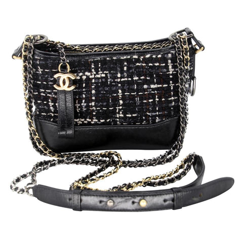 CHANEL CC PYTHON GABRIELLE HOBO BAG