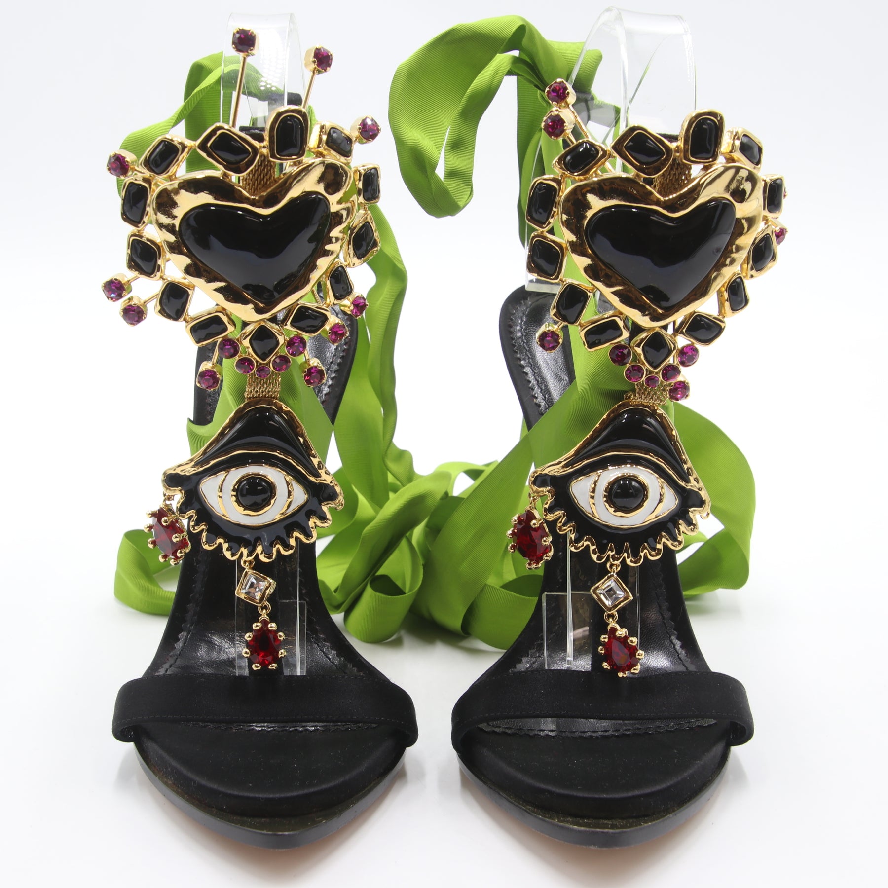 dsquared2 heels with eye