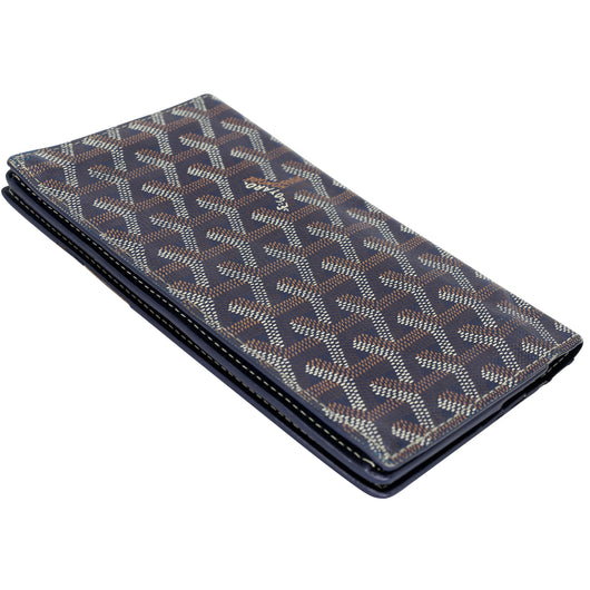 GOYARD Long Wallet RICHELIEU Navy Pre-Owned Japan