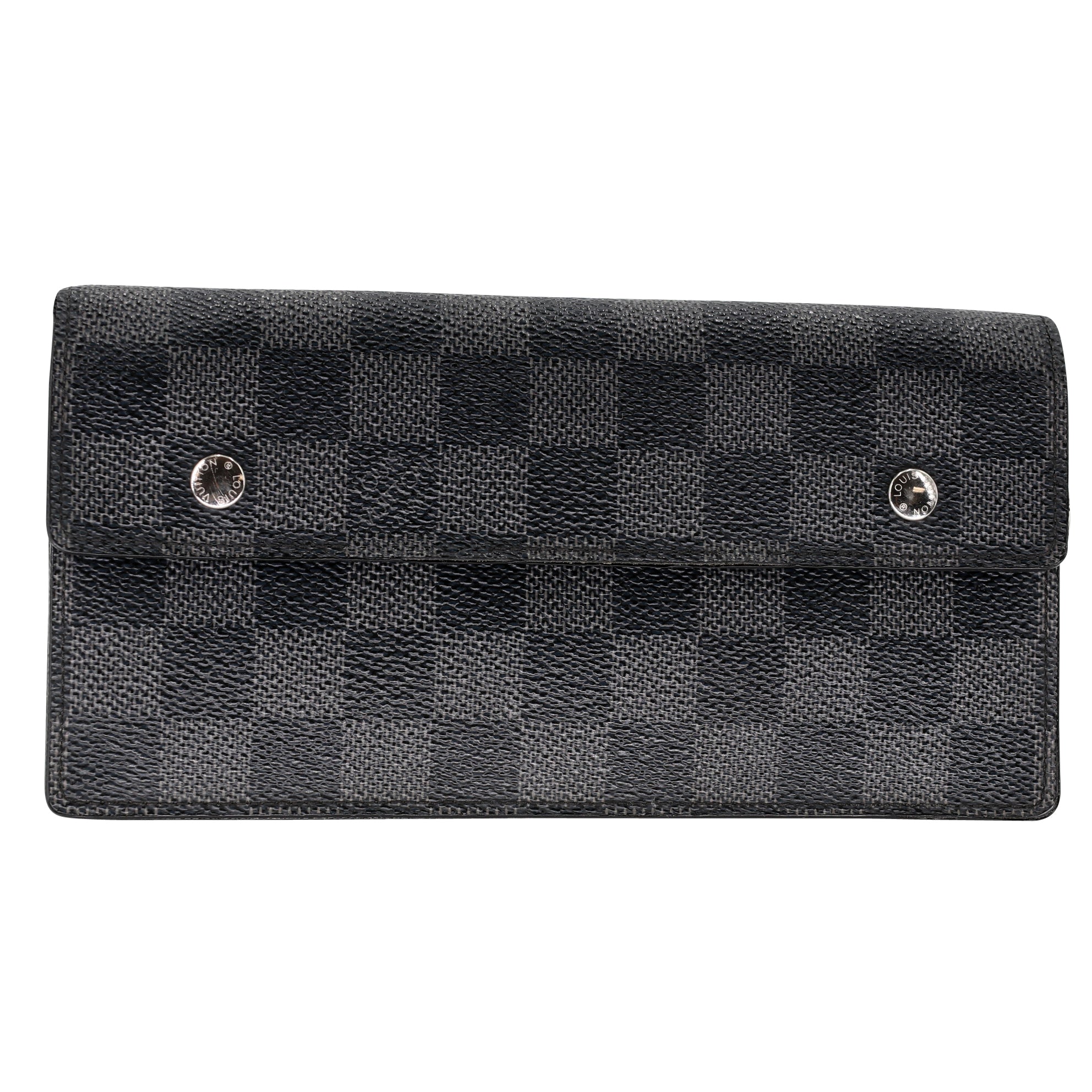 Louis Vuitton, Bags, Lv Damier Graphite Portefeuille Modulable Wallet