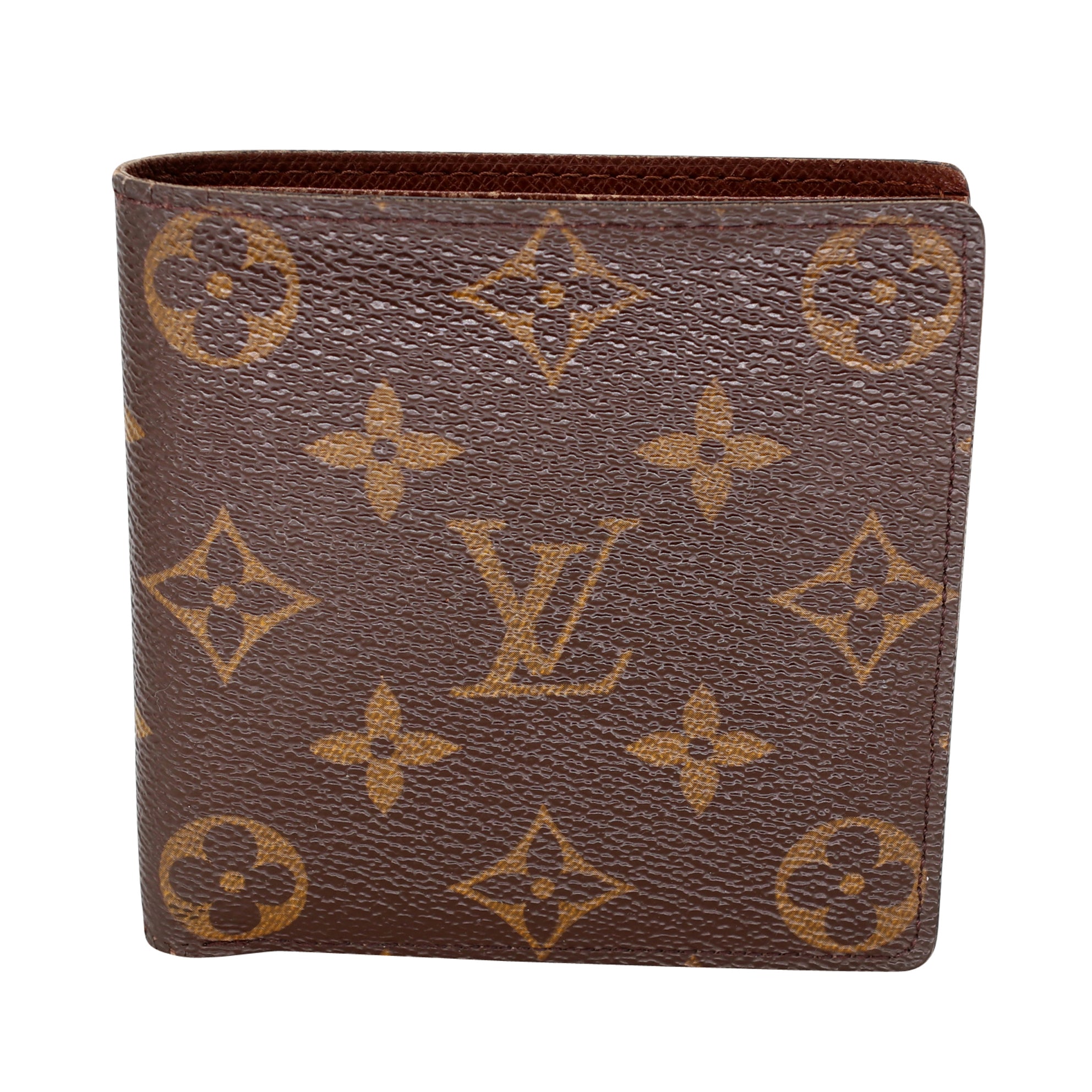LOUIS VUITTON Louis Vuitton Portefeuille Marie Rulon Coquelicot M60727  Men's Monogram Canvas Epi Leather Bifold Wallet