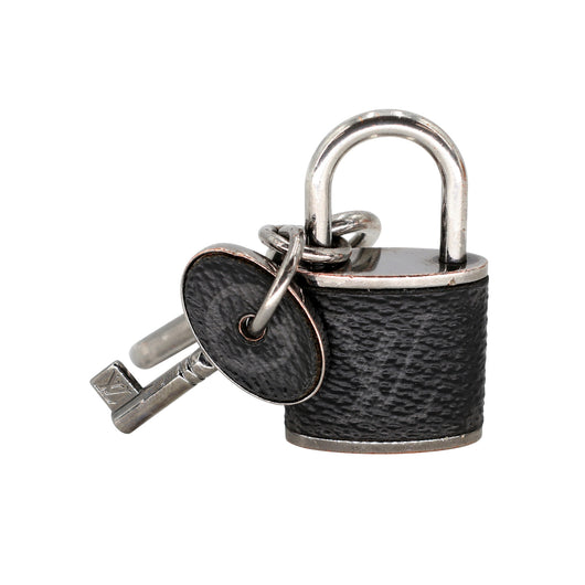 Louis Vuitton Monogram Eclipse Padlock Key Charm Bag LV-J1110P-A002