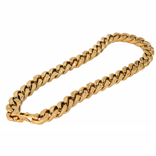 LOUIS VUITTON Collier Vegas Chain Necklace Gold 1285510