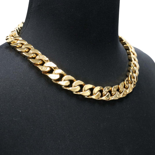 FWRD Renew Louis Vuitton Collier Necklace in Gold