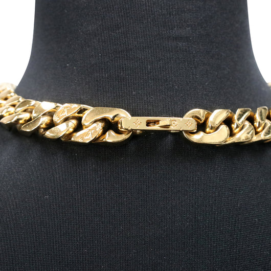 Shop Louis Vuitton MONOGRAM Chain links necklace (M00304, M00304