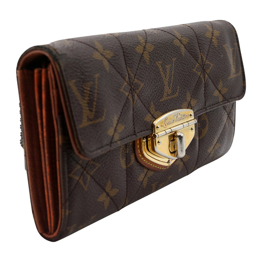 Louis Vuitton Monogram Sarah GM Long Trim Wallet LV-1202P-0013