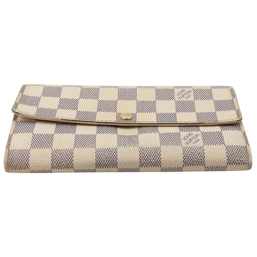 Louis Vuitton Canvas Damier Azur Sarah Wallet – LuxuryPromise