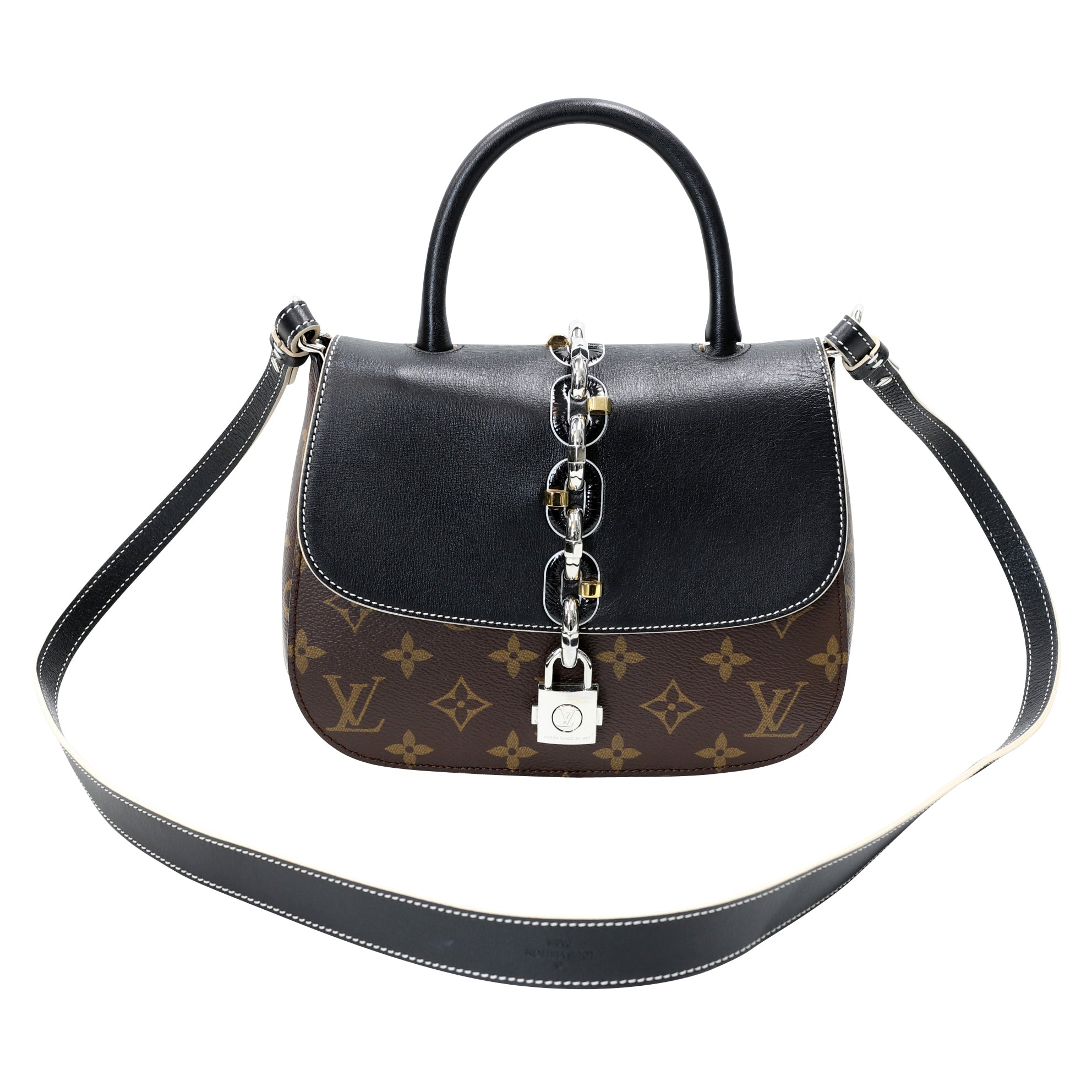 Louis Vuitton Vintage Louis Vuitton Jeune Fille MM Black Epi Leather 