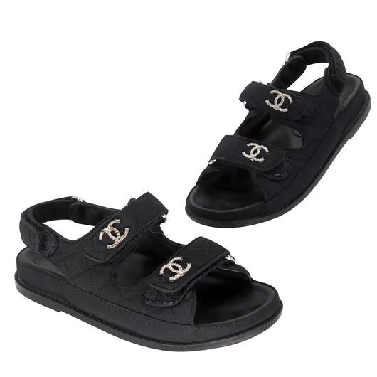 CHANEL, Shoes, Sold Chanel Dad Sandals 365