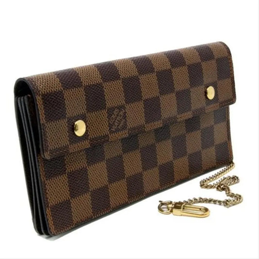 Louis Vuitton Damier Long Gm Graphite Double Snap Wallet LV-W0930P-0383 For  Sale at 1stDibs