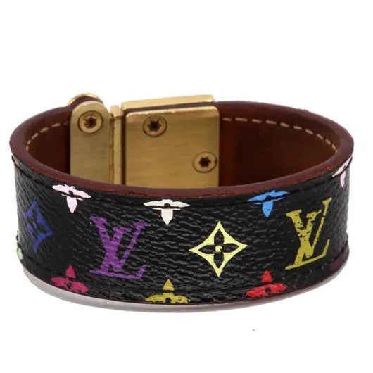 Louis Vuitton Lv Murakami Leather Rare Takashi Bracelet – MISLUX