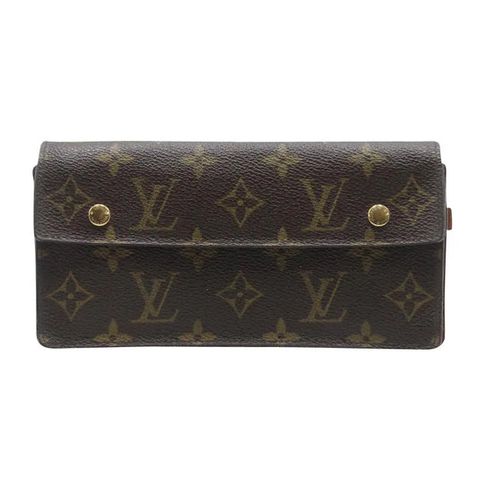 Louis Vuitton Monogram Coated Canvas Double-Sided Business Card