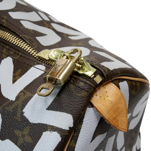 Limited Edition LOUIS VUITTON Stephen Sprouse Graffiti Monogram Keepall 50  Bag at 1stDibs