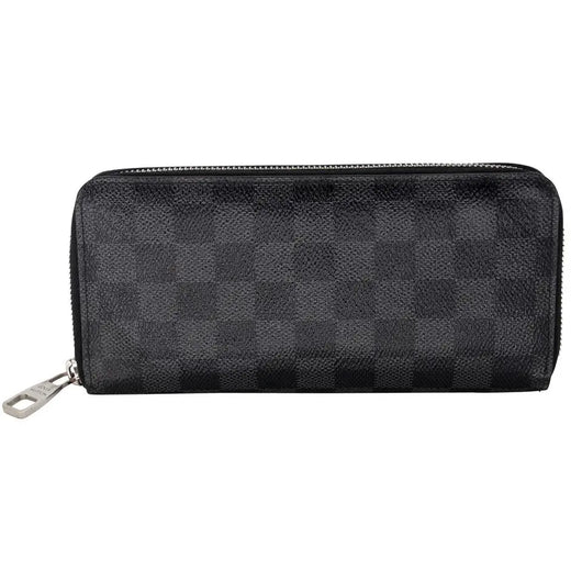 Louis Vuitton Portefeuille Zippy Leather Wallet (pre-owned) in Black for Men