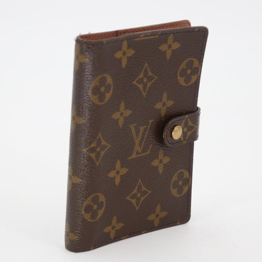 Louis Vuitton Agenda Cover Small Ring Monogram Brown in Canvas with  Gold-tone - US