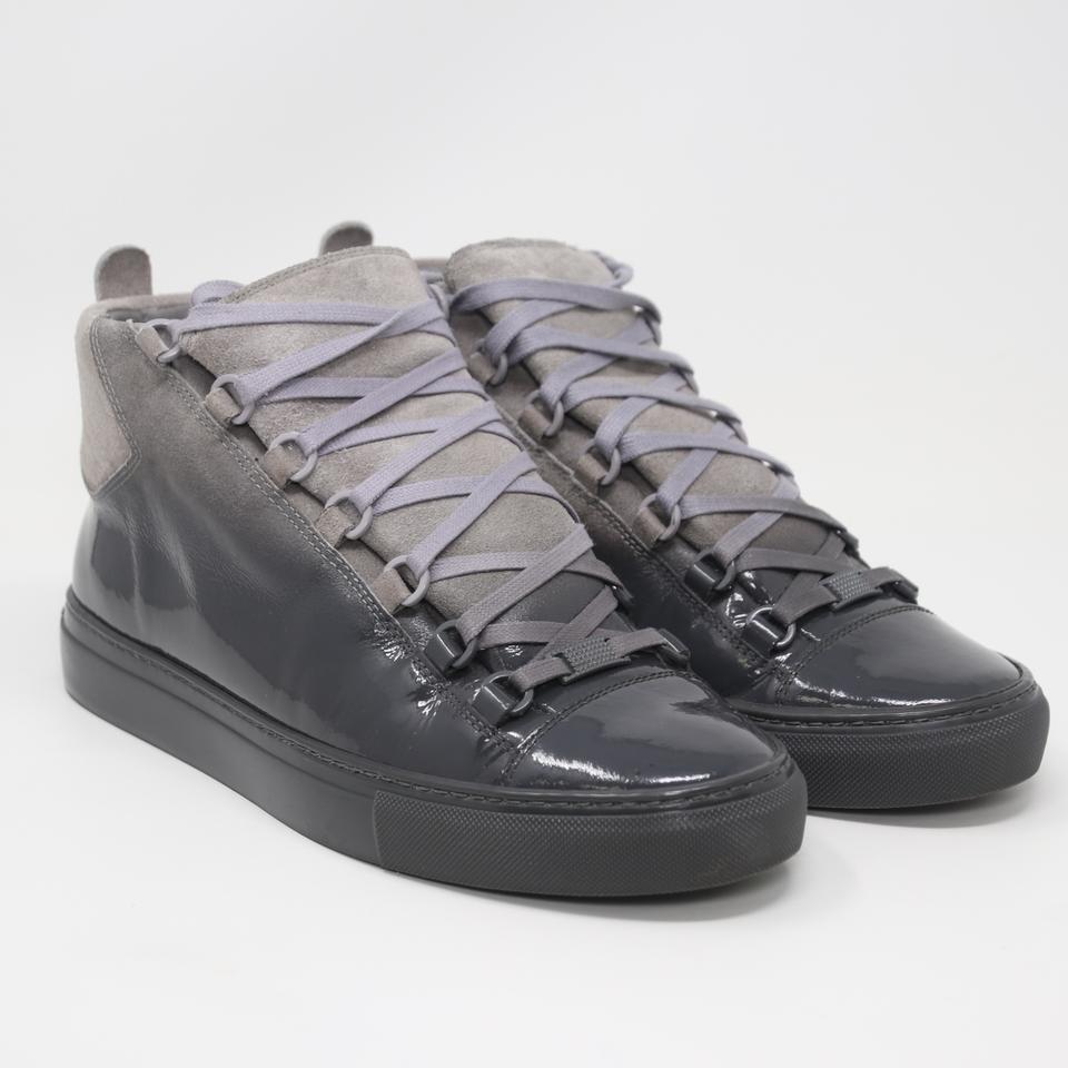 Balenciaga Laced High 8.5 Leather Sneakers BL-0923P-0002 – MISLUX