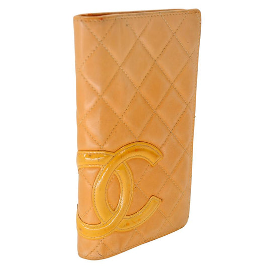 Chanel Cambon CC bifold Quilted Lambskin Wallet LV-1104P-0011 – MISLUX