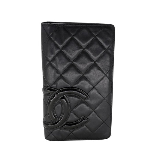 Chanel Caviar Leather Big CC Zip Monogram Wallet CC-W1020P-A004