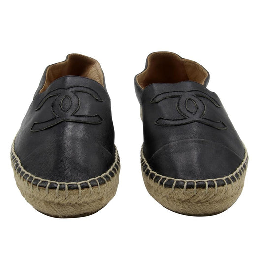 Chanel Espadrilles Flat Shoes - 120 For Sale on 1stDibs