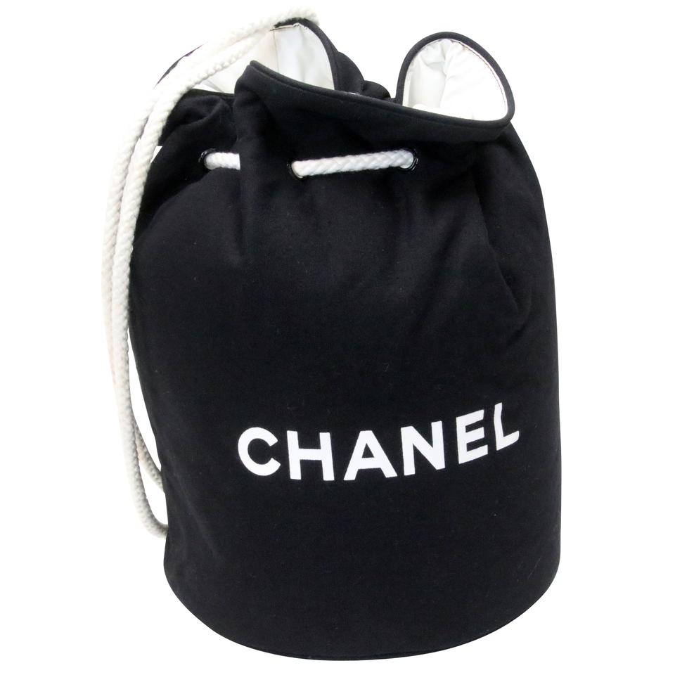 Chanel Bucket Bag Canvas Cc Logo Drawstring Backpack CC-0204N-0008 – MISLUX