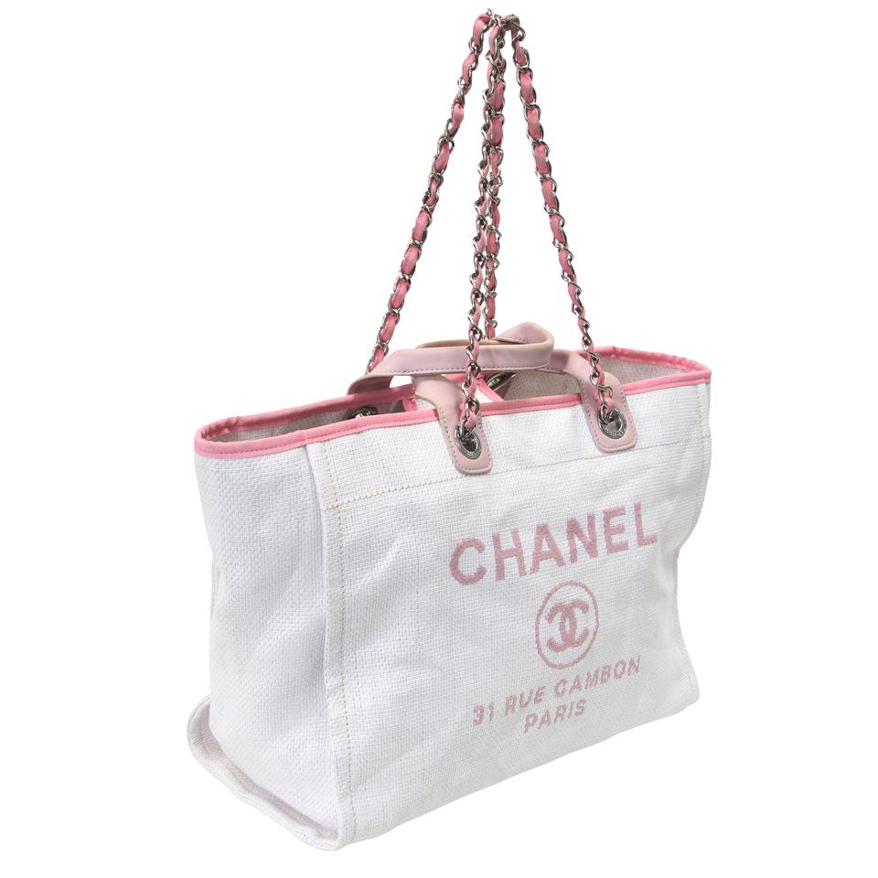 Chia sẻ hơn 59 về chanel deauville canvas tote bag  cdgdbentreeduvn