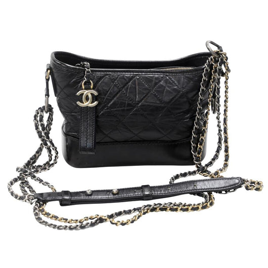 Chanel Gabrielle Mini Chainlink Tweed Two Tone Crossbody Bag CC-0806N-0001  – MISLUX
