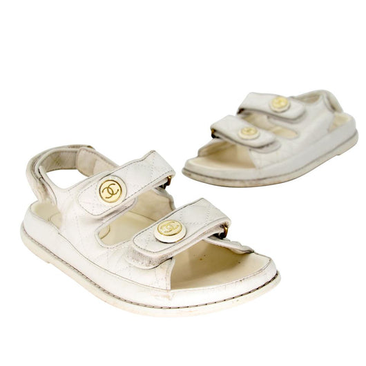 【CTHY】CROSS LETHER DAD SANDALS