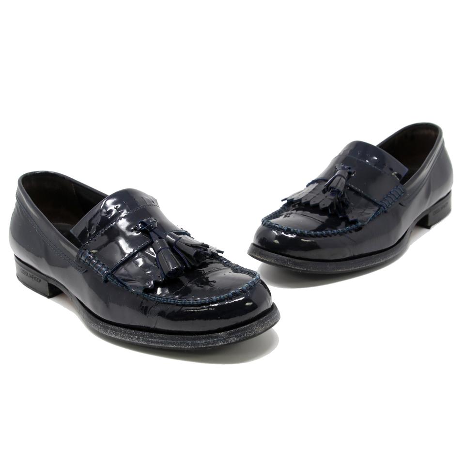 navy blue prom shoes