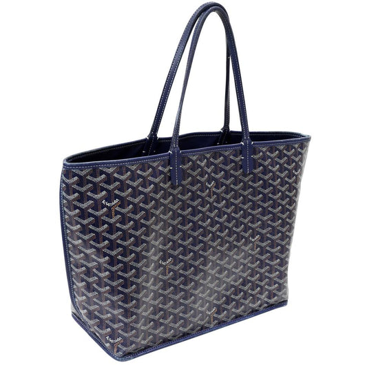 Anjou leather tote Goyard Navy in Leather - 36325542