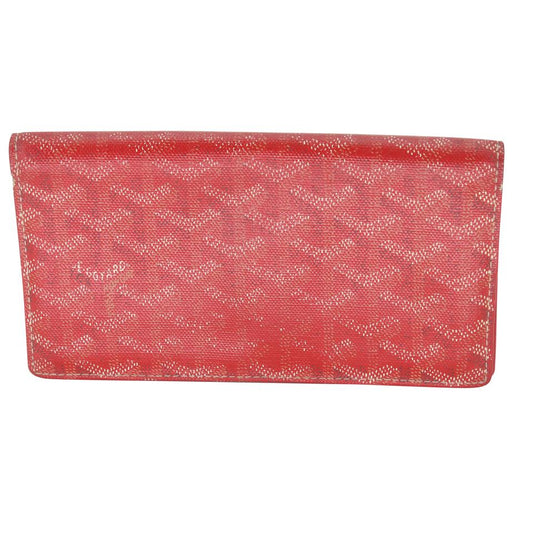 Goyard White Goyardine Coated Canvas Richelieu Wallet at 1stDibs