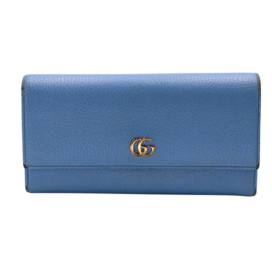 Gucci - GG Marmont leather wallet Pale pink - The Corner