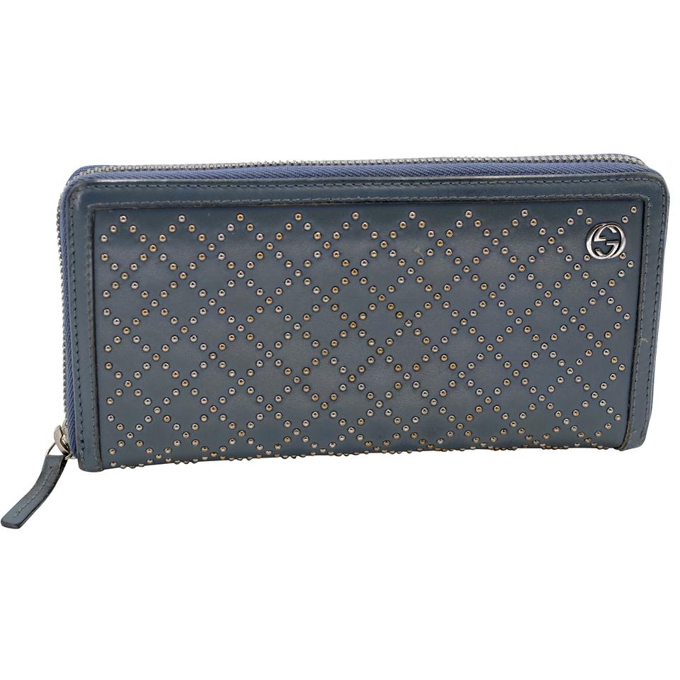 gucci studded wallet