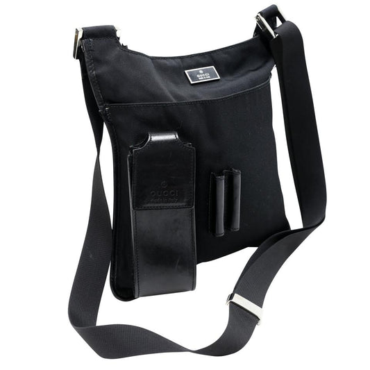 Chanel Black Canvas Drawstring Bucket Bag Backpack, Luxury, Bags