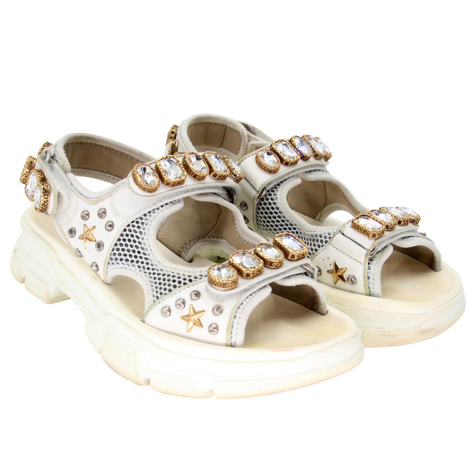 gucci jeweled sandals